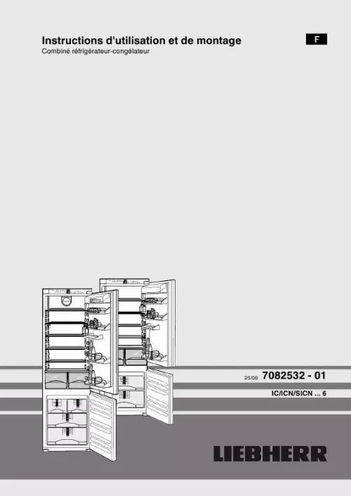 Mode d'emploi LIEBHERR ICN 3066