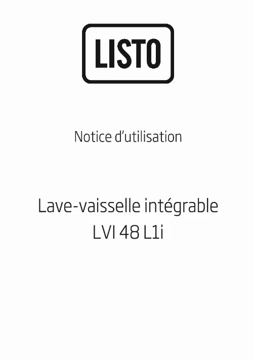 Mode d'emploi LISTO LVI48 L1I