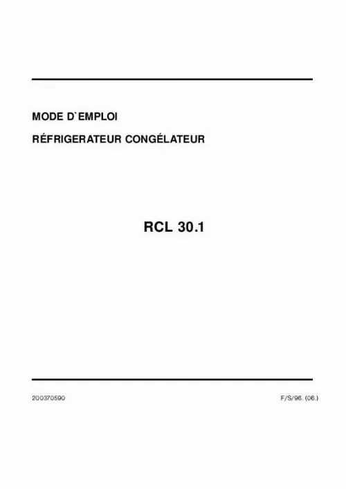 Mode d'emploi LISTO RCL30.1