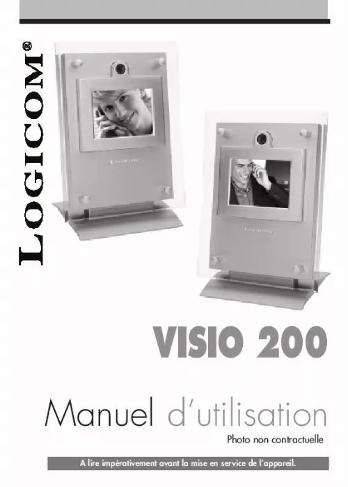 Mode d'emploi LOGICOM VISIO 200