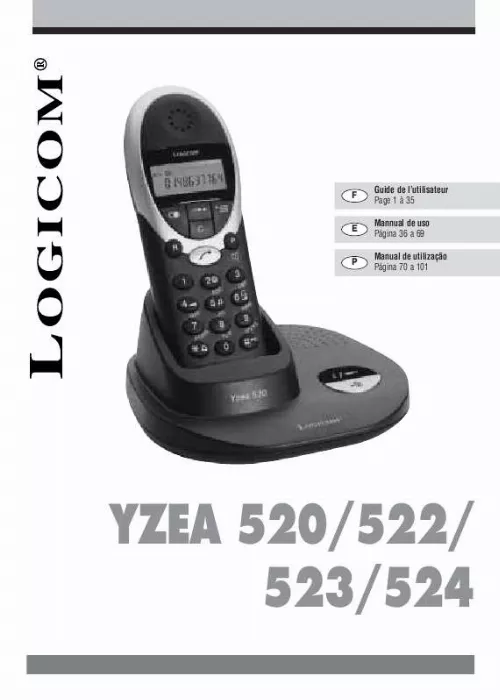 Mode d'emploi LOGICOM YZEA 522