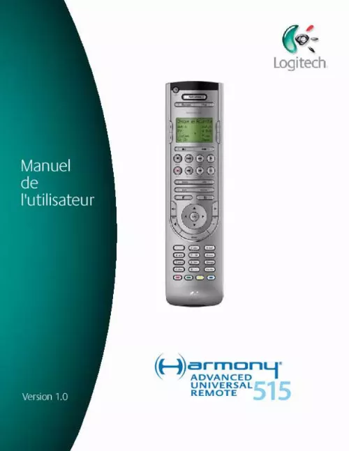 Mode d'emploi LOGITECH ALERT 700N