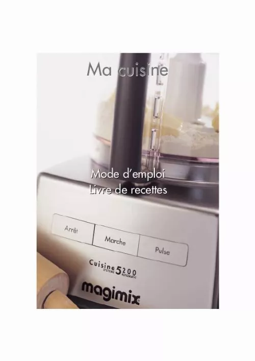 Mode d'emploi MAGIMIX COMPACT 2100