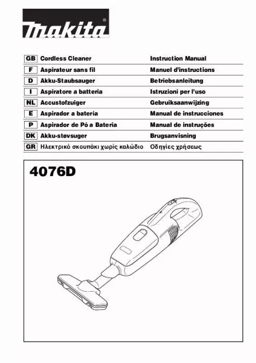 Mode d'emploi MAKITA 4076D