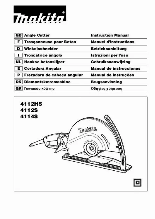 Mode d'emploi MAKITA 4112HS