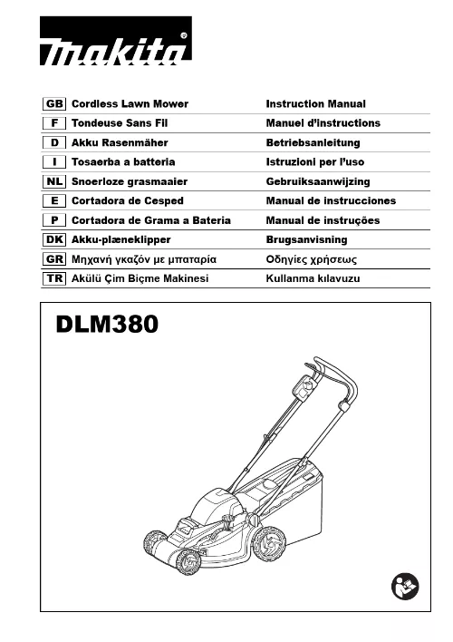 Mode d'emploi MAKITA DC18RD DLM382PM2