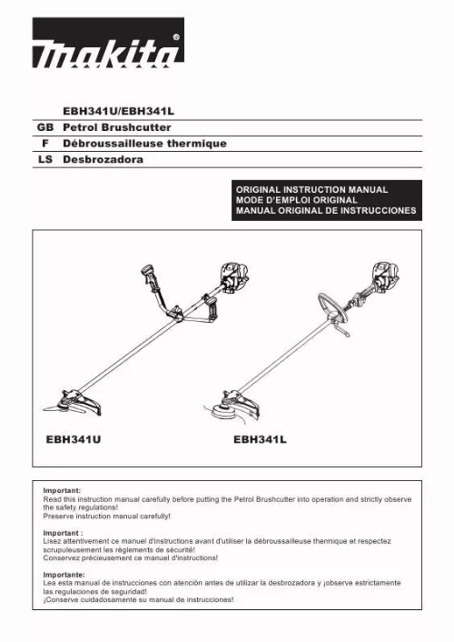 Mode d'emploi MAKITA EBH341L