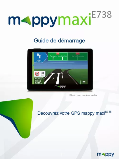 Mode d'emploi MAPPY MAXI E738