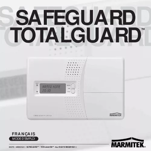 Mode d'emploi MARMITEK SAFEGUARD