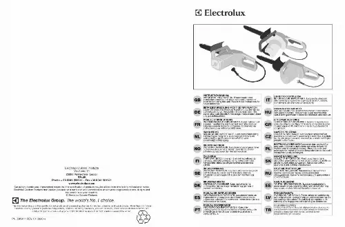 Mode d'emploi MCCULLOCH ELECTRAMAC 235 (1500W) + FILING KIT