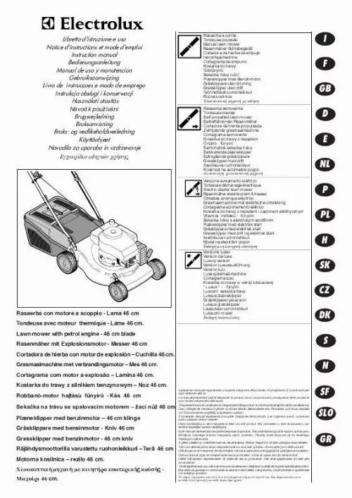 Mode d'emploi MCCULLOCH M3846S