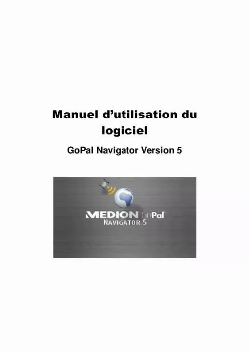 Mode d'emploi MEDION GOPAL-E4445-M20-MD-97341