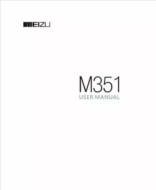 Mode d'emploi MEIZU M5C