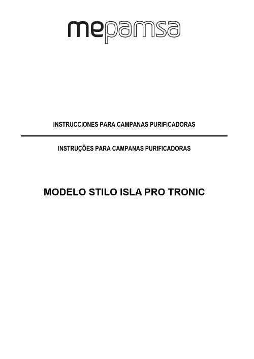 Mode d'emploi MEPAMSA STILO PRO TRONIC