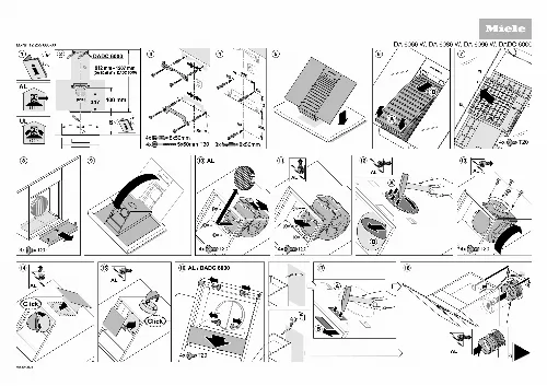 Mode d'emploi MIELE DA 6066 W