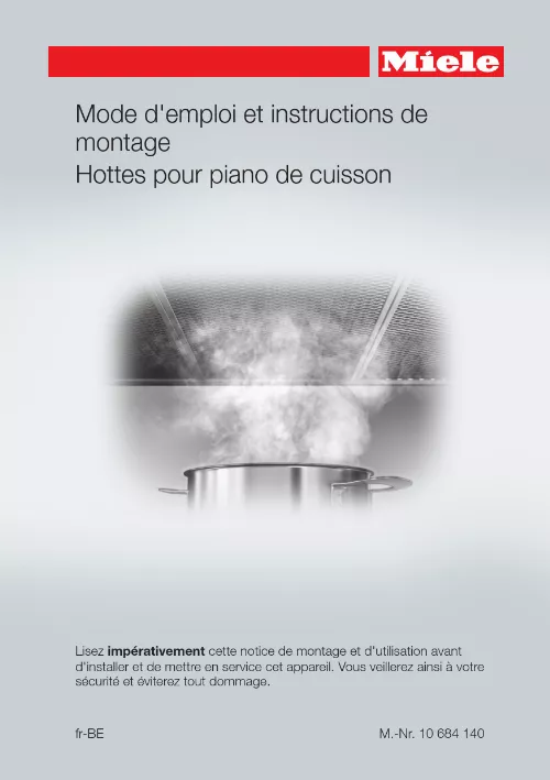 Mode d'emploi MIELE DAR 1125