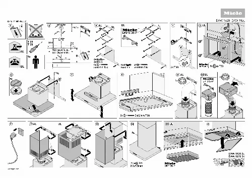 Mode d'emploi MIELE DAW 1920 Active