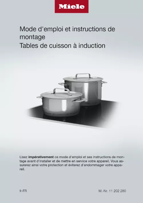 Mode d'emploi MIELE KM 7617 FX