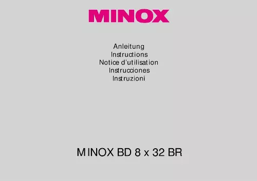 Mode d'emploi MINOX BD 8X32 BR