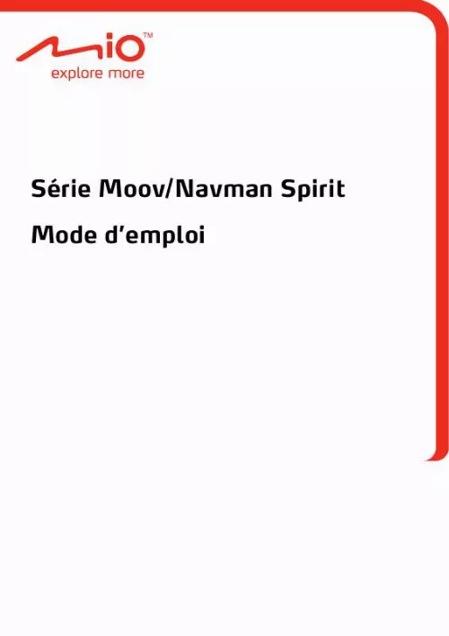 Mode d'emploi MIO MOOV SPIRIT 500 HF TRAFFIC