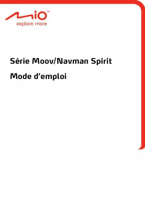 Mode d'emploi MIO MOOV SPIRIT