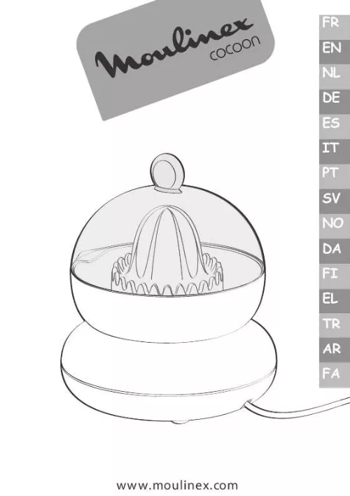 Mode d'emploi MOULINEX COCOON PC1101