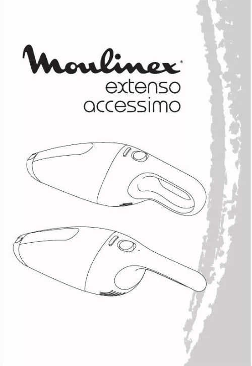 Mode d'emploi MOULINEX EXTENSO WET AND DRY MX4441