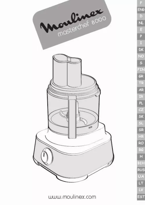 Mode d'emploi MOULINEX FP 656