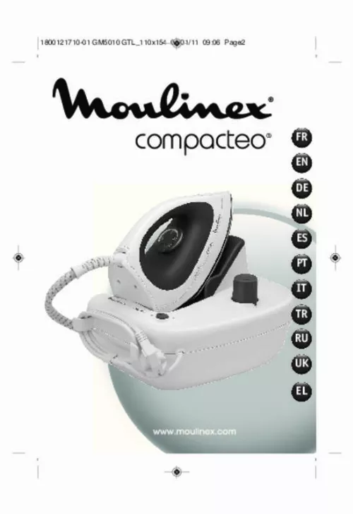 Mode d'emploi MOULINEX GM 5010