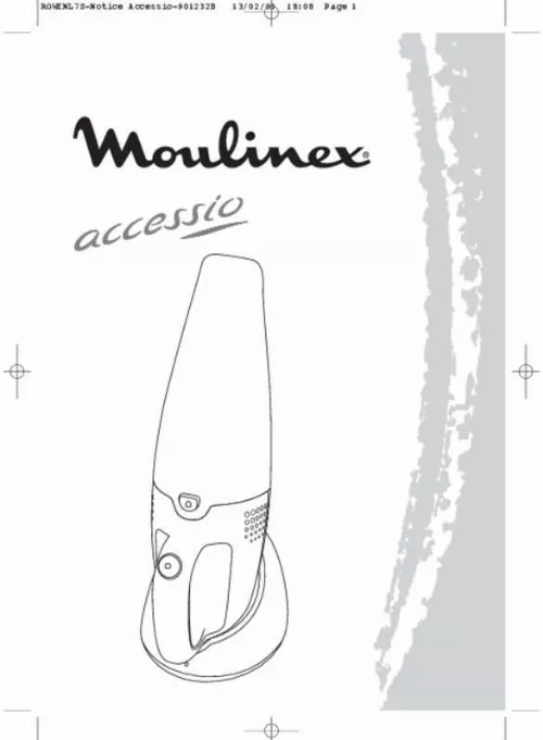 Mode d'emploi MOULINEX MX 4137