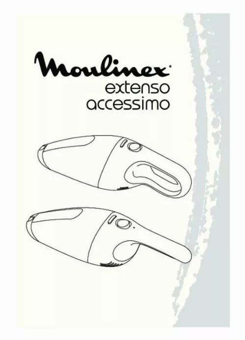 Mode d'emploi MOULINEX MX4441 EXTENSO WET AND DRY