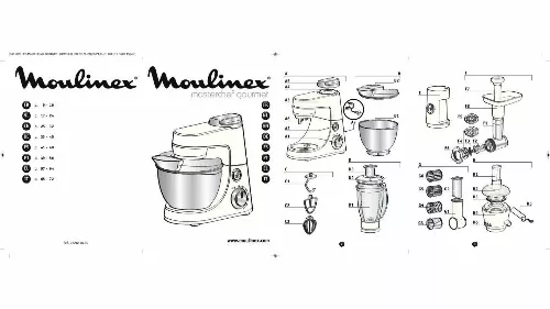 Mode d'emploi MOULINEX QA 400G