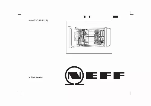 Mode d'emploi NEFF S4956W2