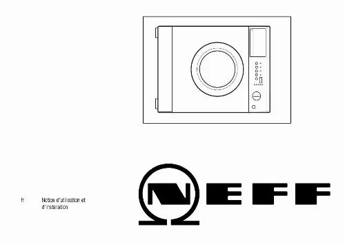 Mode d'emploi NEFF V5340X1FF