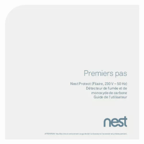 Mode d'emploi NEST S3000BWFD