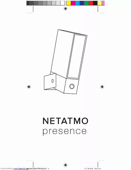 Mode d'emploi NETATMO SMART OUTDOOR CAMERA PRESENCE