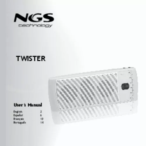 Mode d'emploi NGS TWISTER