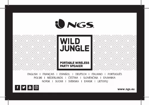 Mode d'emploi NGS WILD JUNGLE 2