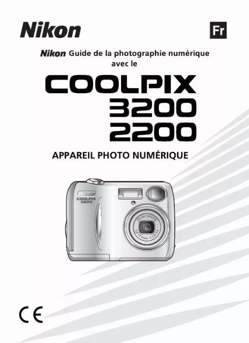 Mode d'emploi NIKON COOLPIX 3200