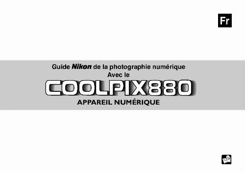 Mode d'emploi NIKON COOLPIX 880