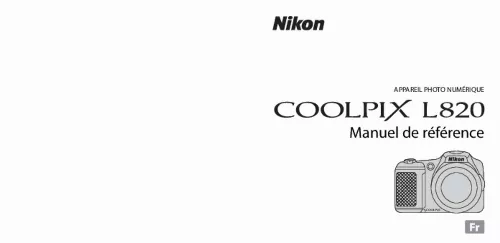 Mode d'emploi NIKON COOLPIX L820