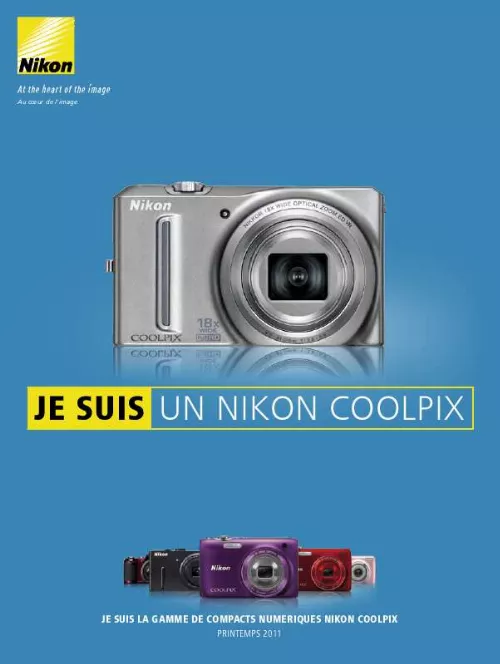 Mode d'emploi NIKON COOLPIX S80