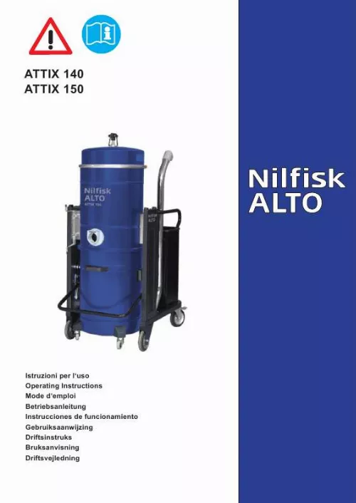 Mode d'emploi NILFISK ATTIX 140