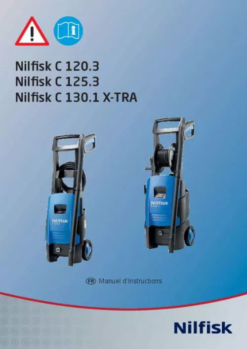 Mode d'emploi NILFISK C120.6-6 PCLX-TRA