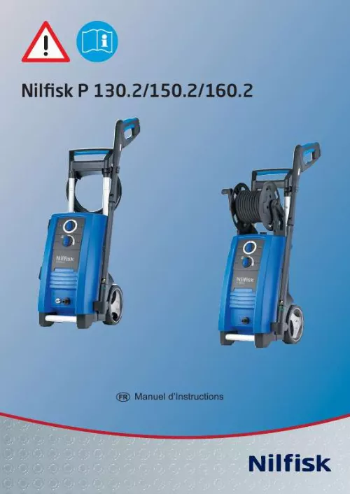 Mode d'emploi NILFISK P 160-2-15 PLUS X-TRA 3300W 160 BARS