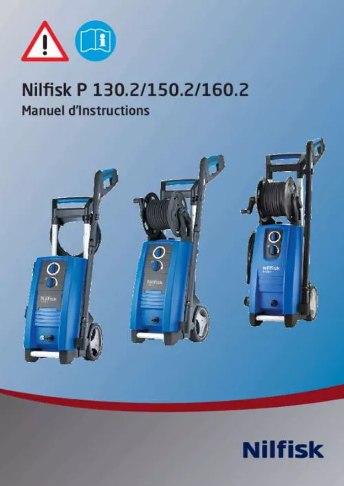 Mode d'emploi NILFISK P160.2-12PXTRA