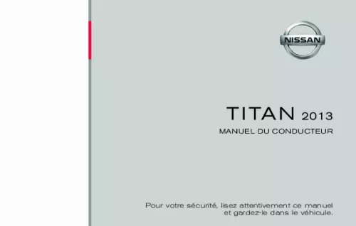 Mode d'emploi NISSAN TITAN