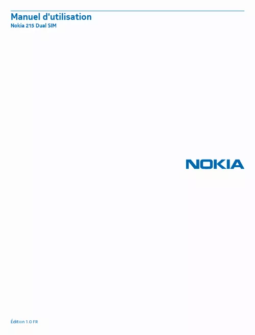 Mode d'emploi NOKIA 215  DS LS