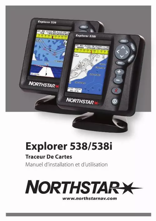 Mode d'emploi NORTHSTAR EXPLORER 538