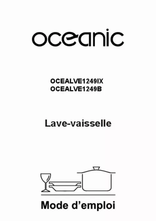 Mode d'emploi OCEANIC LVE1249B